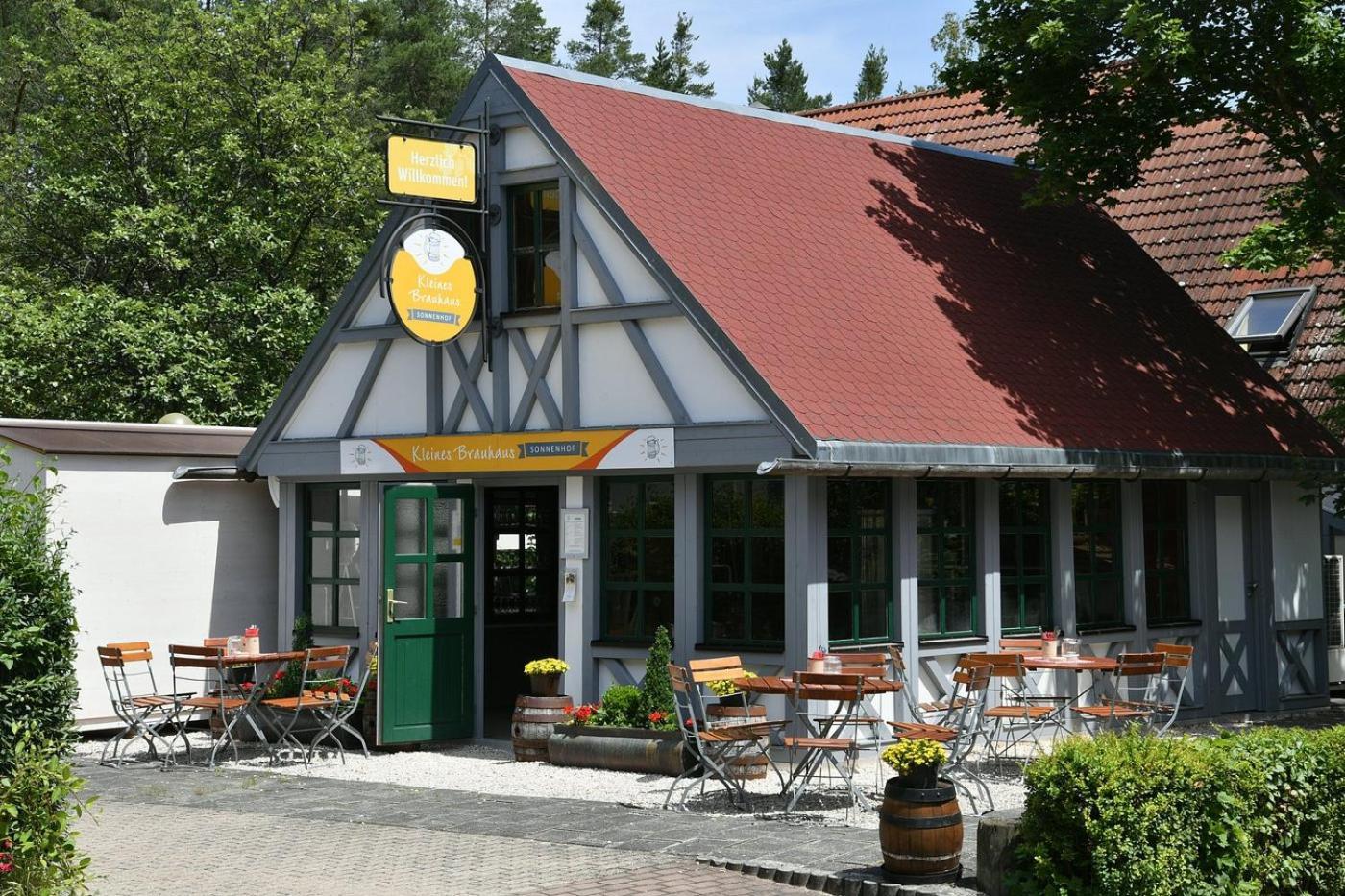 Hotel Sonnenhof Pleinfeld Exteriér fotografie